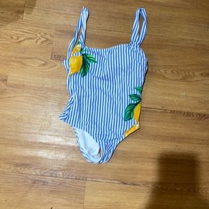 Super Cute Lemon Tie One Piece!